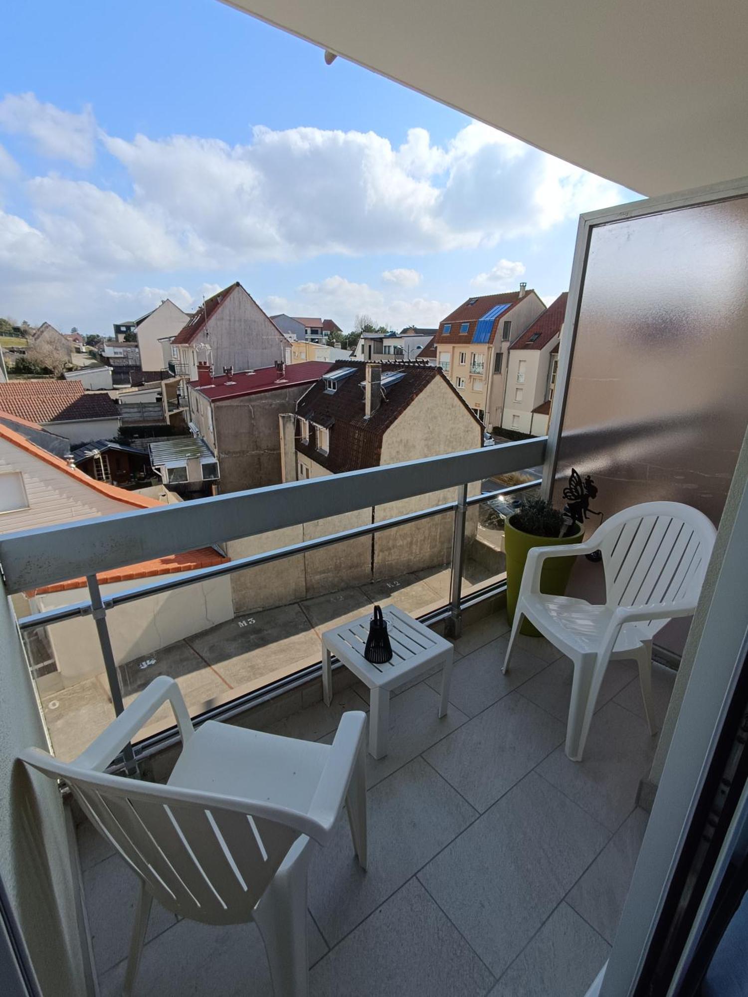 Chez Lilie, Studio Cosy Classe 2 Etoiles Plage De Stella Cucq Bagian luar foto